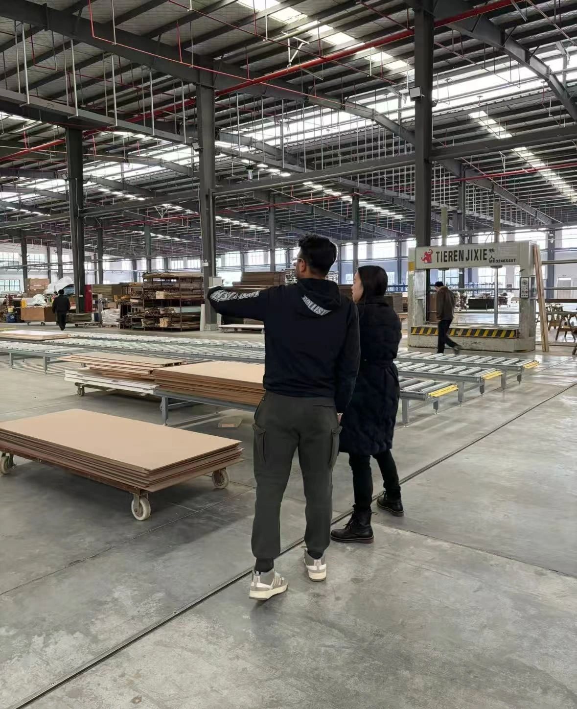 Factory visit - production line inspection