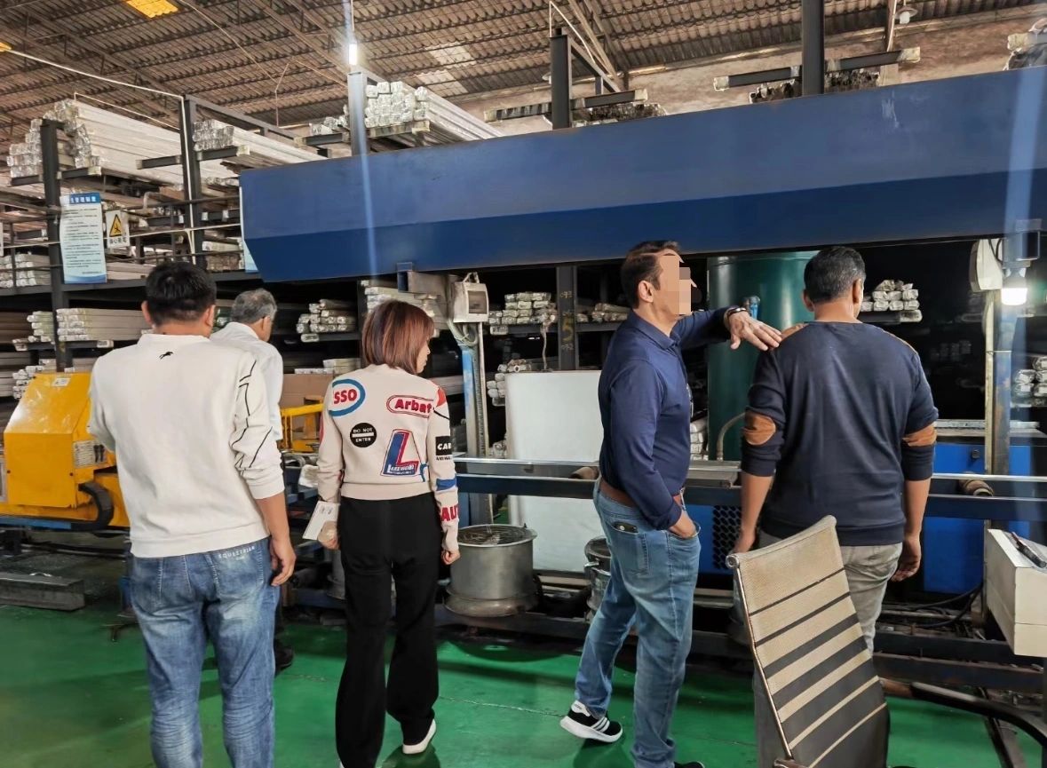 Factory visit - production facility